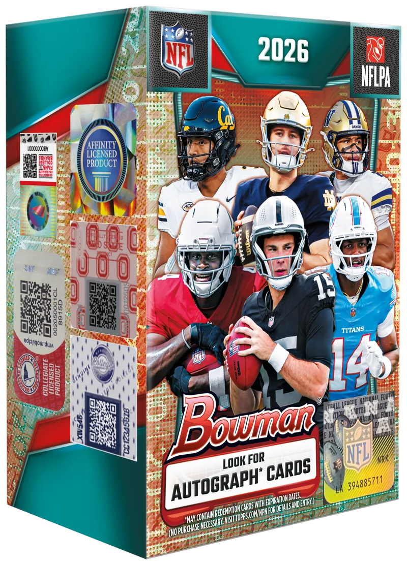 2026 Bowman Football value box