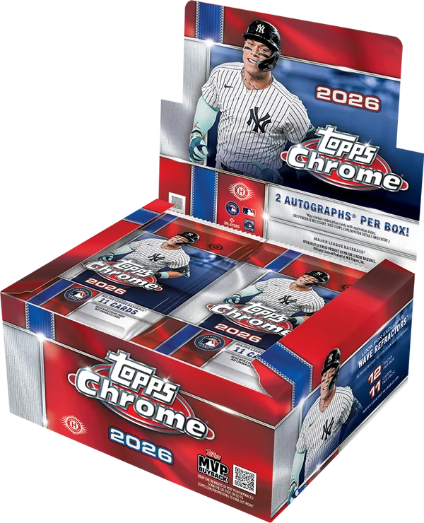 2026 Topps Chrome Baseball hobby box