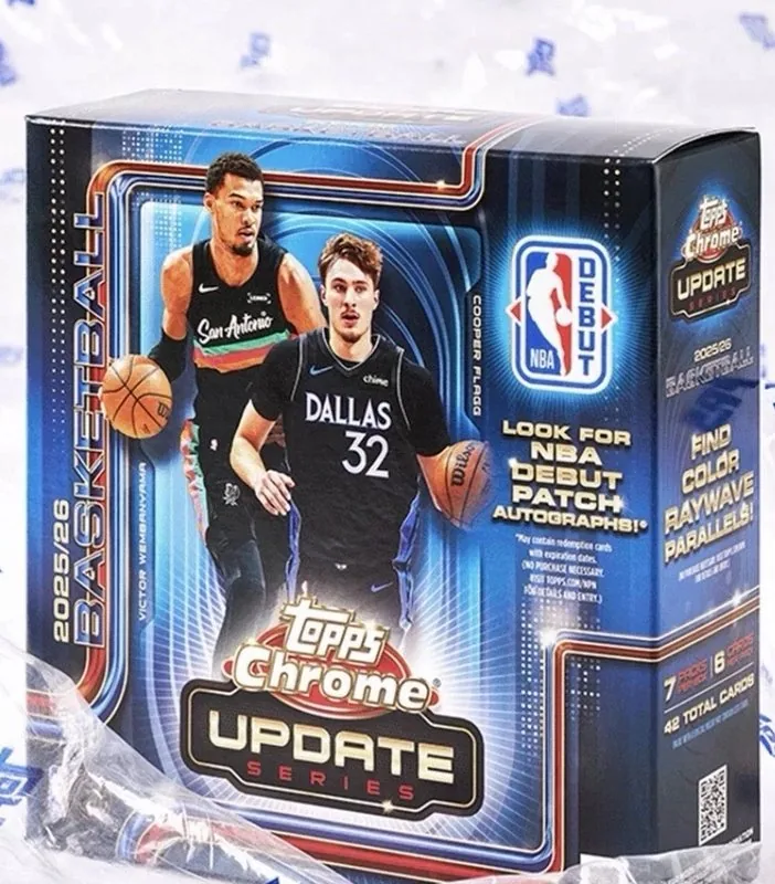 2025‑26 Topps Chrome Update Basketball box