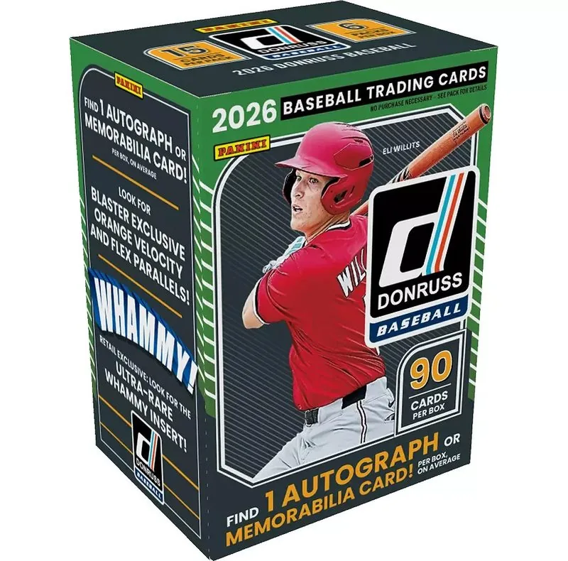 Panini Donruss Baseball blaster box