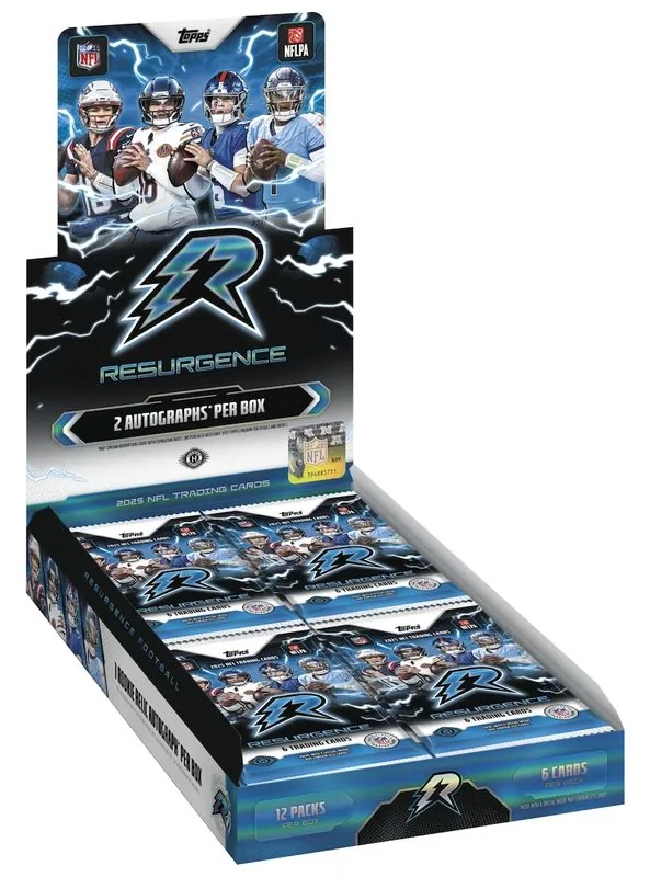 2025 Topps Resurgence Football hobby box